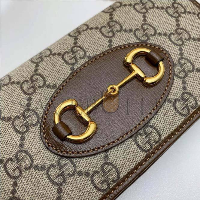 G*u*i horsebit 1955 wallet with chain 621892 (21*19*2.5cm)